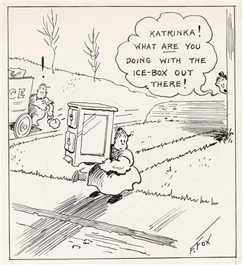 FONTAINE FOX (1884 - 1964) "Katrinka! What are you doing with the ice-box out there!"